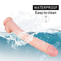 16.93 Inch Strap On Huge PVC Dildo - Lurevibe
