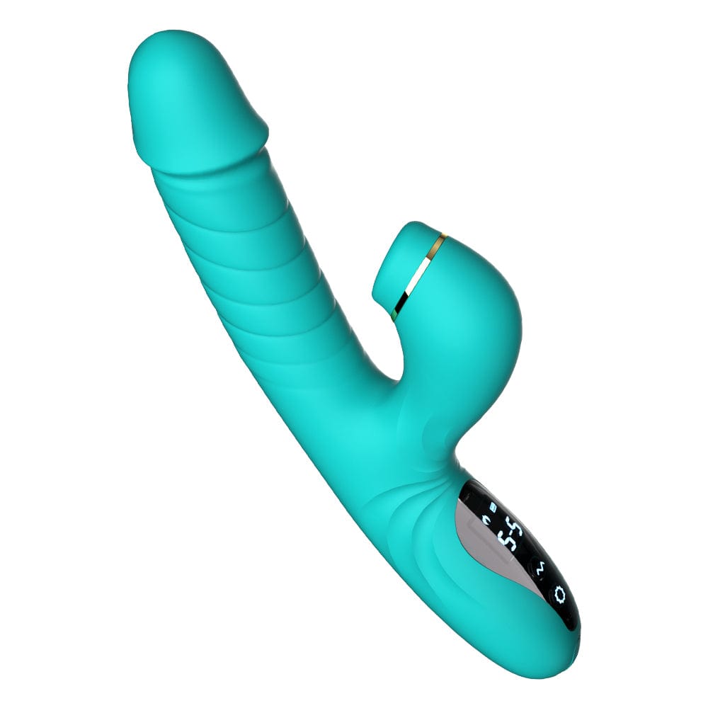 Lurevibe - 5-Frequency Sucking Stretching and Heating Female Vibrator - Lurevibe