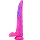 Deer Whip Colorful Big Sm Dildo With Suction Cup - Lurevibe
