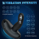 Mini Saddle G Spot Prostate Vibrator With Suction Cup & Panty - Lurevibe