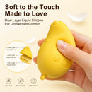 Cute Mango-Shaped Triple Function Sucking Vibrator