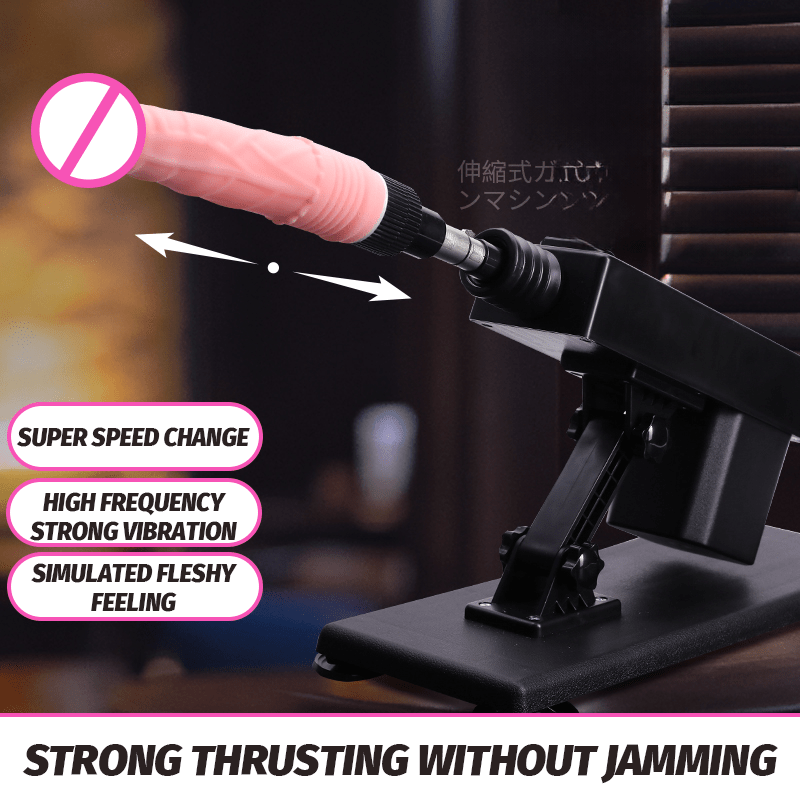 Electric Retractable Multifunctional Super Big Dildo Machine - Lurevibe