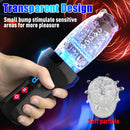 Lurevibe - 4.0 Version Torch 9 *9 Thrusting Rotating Penis Stroker Male Rose Toy