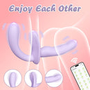 Strapless Strap-On Double-Ended Anal Dildo Vibrator