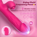 Jinny 4 In 1 Clitoris Tapping G-spot Expansion Vibrator App Control - Lurevibe