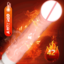 MizzZee Tiger-Type Cannon Heating Automatic Retractable Vibrator - Lurevibe