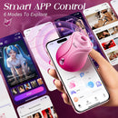 Rose Toy Nipple Clitoral Sucker Vibrators With APP Control - Lurevibe