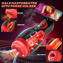 Nebula 9 Sucking Vibration Heating Male Stroker with Phone Holder - Lurevibe