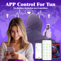 APP-Controlled 9 Pulsing Thrusting Rabbit G Spot Vibrator - Lurevibe