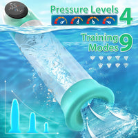 Penis Enlargement Extend Pump Water Massage Cup For Male Masturbation - Lurevibe