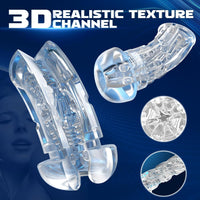 Auto 5 Sucking 10 Vibrating Male Masturbator Sex Toy - Lurevibe