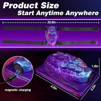 Strap On Monster Riding Vibrator Clit Stimulator - Lurevibe