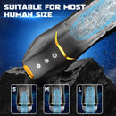 Auto 5 Sucking 10 Vibrating Male Masturbator Sex Toy - Lurevibe