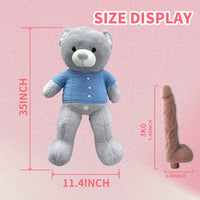 Teddy Bear Type Plush Sex Machine - Lurevibe