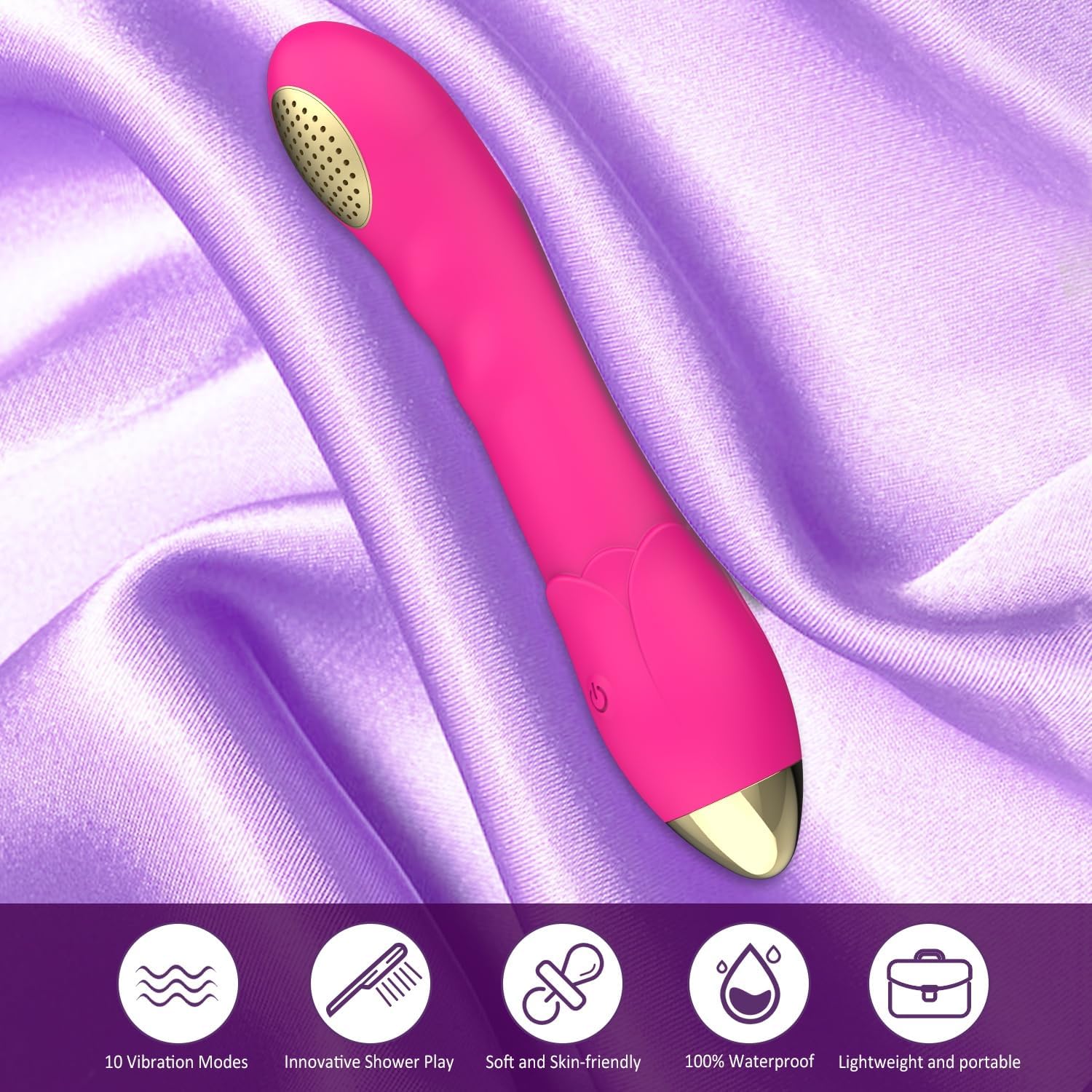 Water Squirting G Spot Clitoral Vibrators Sex Games & Foreplay with 10 Playful Vibrating Modes - Lurevibe