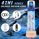 4 In 1 Penis Enlargement Extend Pump Masturbator With Mini Pocket Pussy - Lurevibe