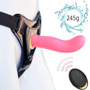 Wireless Remote Control Strap On Dildo Vibrator for Couples - Lurevibe