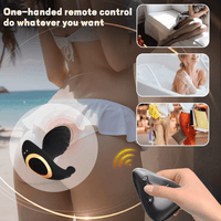 Male Prostate Massager Telescopic Vibration Anal Masturbator Anal Plug - Lurevibe