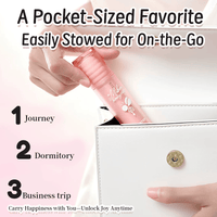 KISSTOY Honey Stick Dual-End Suction & Vibration Mini Wand
