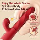 Auto Drilling Rotation G Spot Clitoris Suction Vibrator - Lurevibe