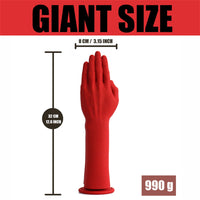 AIMITEX Giant Penis Liquid Silicone Dildo Butt Plug SM Sex Toy - Lurevibe