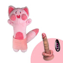 Plush Dildo Machine Thrusting Licking Dildo Machine Sex Toy With Remote Control - Lurevibe