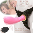 Wireless Remote USB Rechargeable Strap On Dildo - Lurevibe