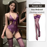 Purple & Stockings