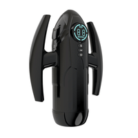 Aerospace Dual-Handle Automatic Thrusting & Suction Male Masturbation