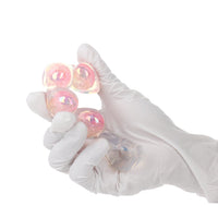 Iridescent Aurora Heart-Shaped Anal Bead Plug - Lurevibe