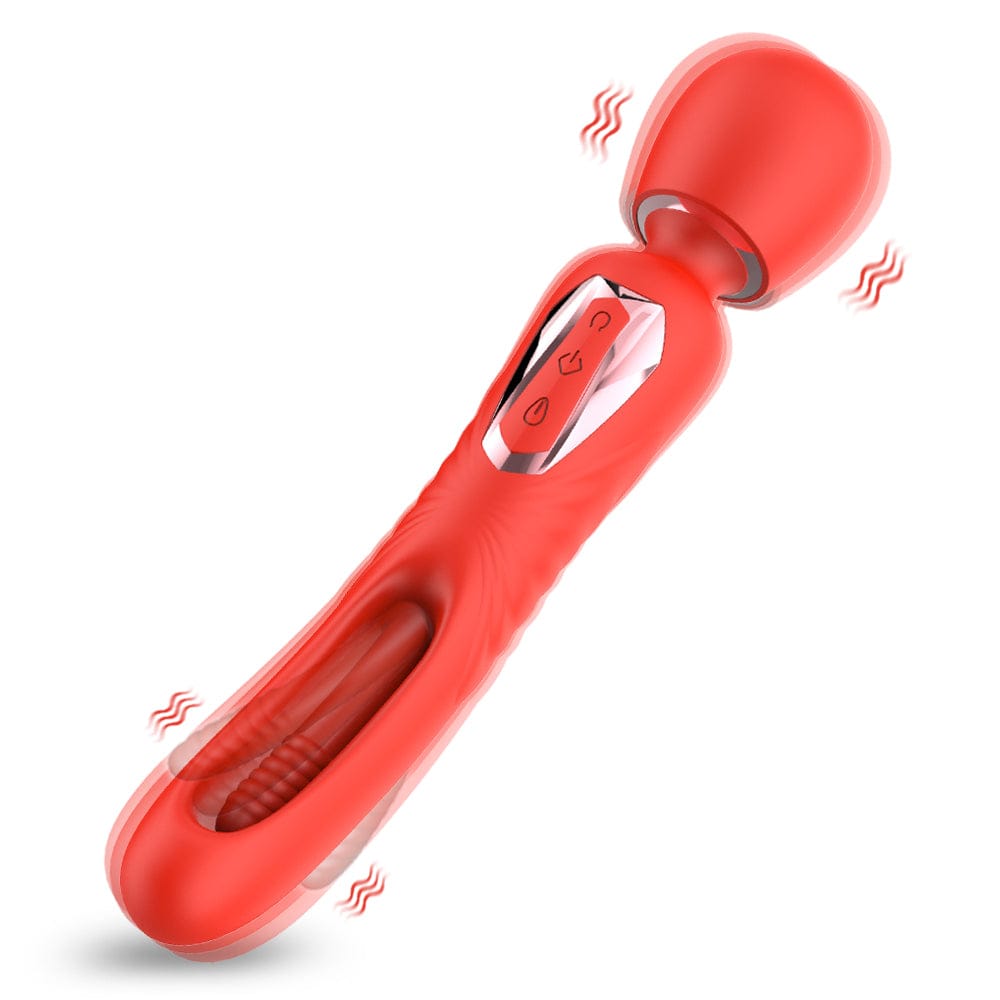 Lurevibe - Hollow AV Stick Slaps And Teases Women With Masturbation Device And Vibrator - Lurevibe