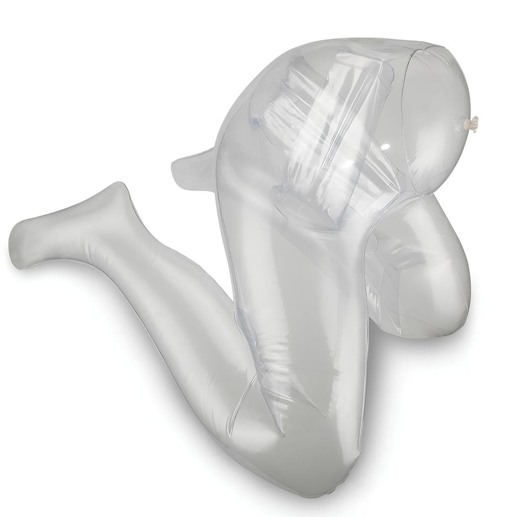 Inflatable Corpse Model PVC Inflatable Female Half-body Toroso Transparent Model – Lurevibe