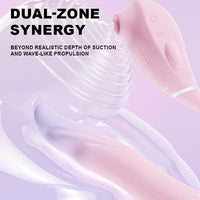 Curly-Tail Fish Dual-Point Resonance Toy