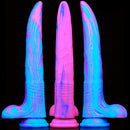 Deer Whip Colorful Big Sm Dildo With Suction Cup - Lurevibe