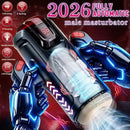 Night God Fully Automatic Gaming-Handle Telescopic Male Masturbation
