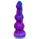 9.6 Inches Monster Dildo Fantasy Horse Dildo With 2 Big Knots And Strong Suction Cup - Lurevibe