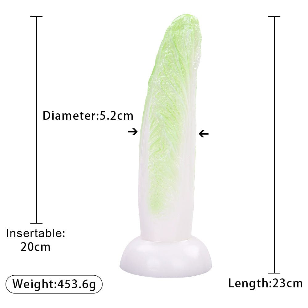 Vegetable Shaped Silicone Dildo Anal Plug - Lurevibe
