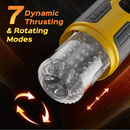 Dual Stimulation Thrusting and Rotating Vibrating Male Msturbation Toy - Lurevibe
