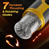 Dual Stimulation Thrusting and Rotating Vibrating Male Msturbation Toy - Lurevibe