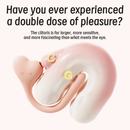JIUUY Heart-Shaped Dual-End Clitoral Suction & G-Spot Vibrator - Lurevibe