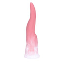 Gradual Pink 7.68 Inch Monster's Tongue Silicone Dildo - Lurevibe