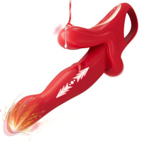 Alice 3 In 1 Thrusting Vibrating Rabbit G Spot Vibrator - Lurevibe