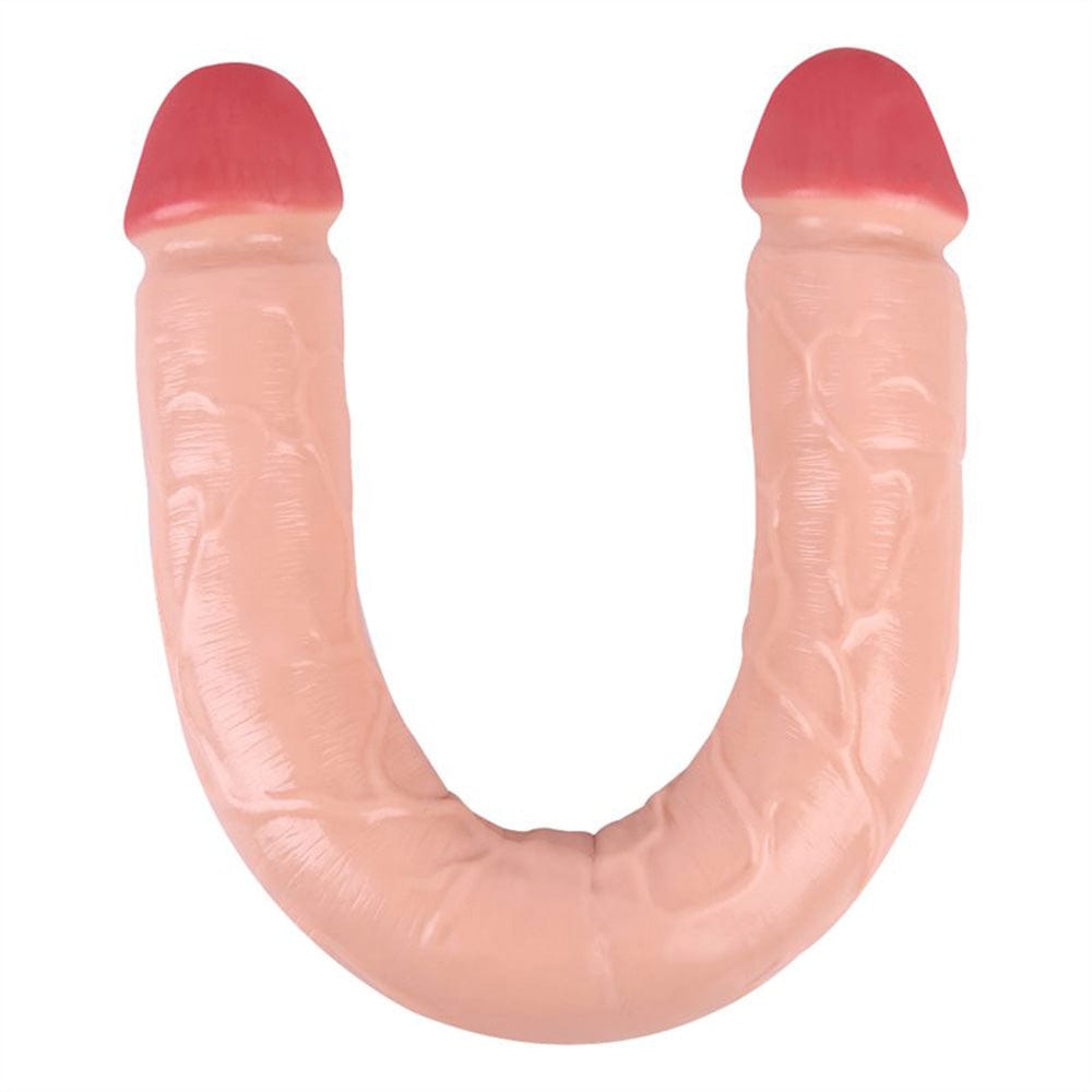 Double-Ended Soft Silicone Simulated Anus Masturbation Dildo - Lurevibe