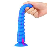 8.5 Inch Dragon Scale Silicone Dildo - Lurevibe