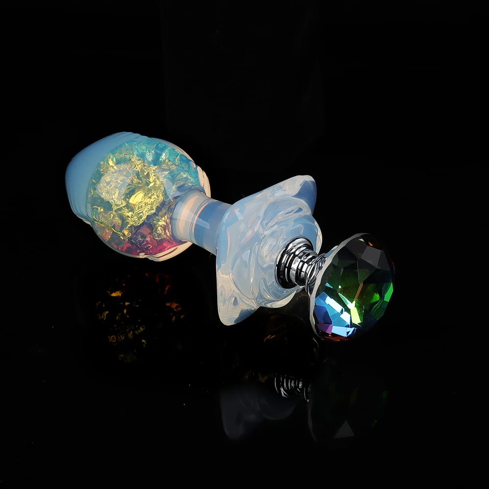Aurora Crystal Anal Plugs - 6 Styles & Component Options - Lurevibe