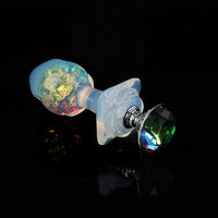 Aurora Crystal Anal Plugs - 6 Styles & Component Options - Lurevibe