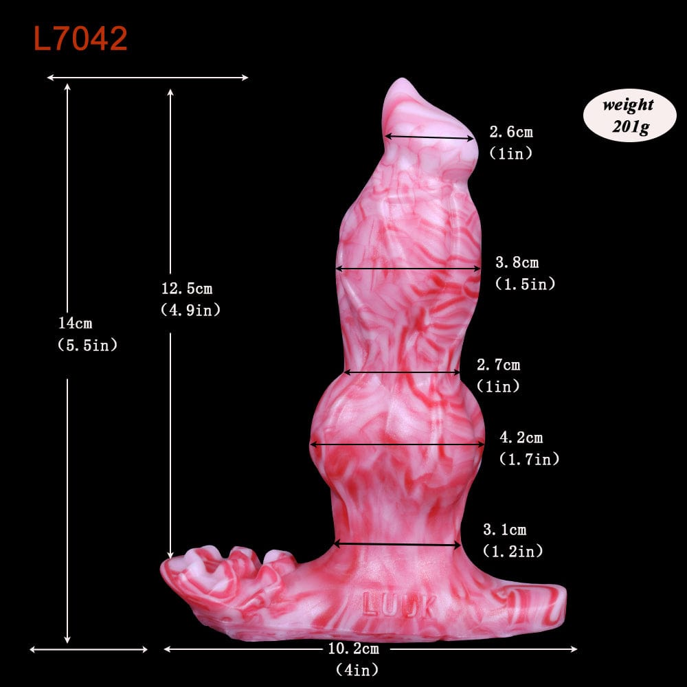 Remote Control Vibrating Dildo Clit Stimulate Anal Plug - Lurevibe
