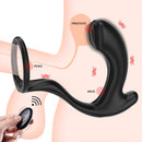 Greedy Finger Male Vibrating Clip Prostate Massager With Cock Ring - Lurevibe