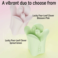 TAOF Lucky Four-Leaf Clover Non-Penetrative Oral Tongue Licking & Multi-Point Massager - Lurevibe
