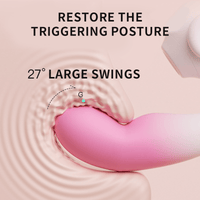 Pressure-sensitive Vibration & Flapping G Spot Vibrator With APP - Lurevibe